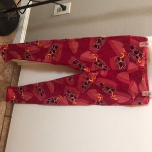 Lularoe trio heart leggings